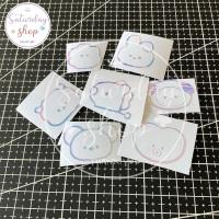 ราคา saturdaysticker2 สติ๊กเกอร์ติดตกแต่ง BT21- 02 : #BT21 MINI (40656004052)
