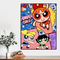 ราคา ภาพวาดสีน้ำมันดิจิตอล DIY 30 * 40/40 * 50 ซม. พร้อมกรอบบินหญิงตัวเล็ก ๆ การ์ตูนการ์ตูนการ์ตูนการ์ตูนรูปวาดมือภาพวาดเด็กย (25179467517)