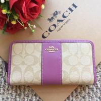 ราคา Coach Accordion Zip Wallet In Signature Canvas F54630 IMOG8 (2152925413)