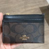 ราคา กระเป๋าสตางค์ coach wallet พกพาใส่บัตร (คล้องมือ) (4820669100)