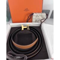 ราคา Used เข็มขัดHERMES ผู้หญิงใส่ได้ทั้ง2ด้าน สีทองเงา สภาพสวยมาก (14344387083)
