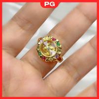 ราคา แหวนกังหันพลอยนพเก้า แหวนนำโชค 4ทิศ แชกงหมิว เสริมรัก เสริมโชค เสริมดวง เสริมเงินทอง วัตถุมงคล (26384567769)