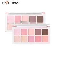 ราคา odbo Iconic Eyeshadow Palette พาเลท อายแชโดว์ 10 เฉดสี (OD2029) (29484393877)