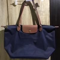 ราคา กระเป๋า longchamp สี navy blue size M หูยาว ของแท้ (2754771112)