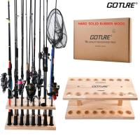 ราคา ที่วางคันเบ็ด 16 ช่อง ชั้นวางคันเบ็ดไม้ ทรงกลมทรงสี่เหลี่ยมแบบตั้งพื้น คุณภาพดี ไม่เปลืองพื้นที่ (24342466447)