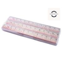 ราคา เอโร่ ไม้บรรทัด PVC ใส ชนิดแข็ง 12 นิ้ว x 36 (42954672809)