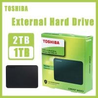 ราคา Toshiba 1TB/2TB External Hard Disk ฮาร์ดดิสก์แบบพกพา USB 3.0 ฮาร์ดไดรฟ์จัดเก็บข้อมูลที่รวดเร็ว Hard Drive (26417284217)