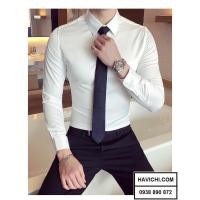 ราคา เสื้อเชิ้ตผู้ชายสีขาว เสื้อเชิ้ตผู้ชายสีขาวไซส์ใหญ่ นุ่ม โปร่ง ไร้ริ้วรอย (27488770798)