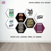 ราคา โปสเตอร์ติดผนังหกเหลี่ยมอิสลาม 1 ชุด 8 ชิ้น - โปสเตอร์คําถามอิสลาม - ตกแต่งผนัง - โปสเตอร์ห้อง (44014222073)