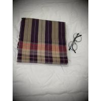 ราคา ผ้าขาวม้าผ้าฝ้าย100% ผ้าหมักโคลน สีม่วงตุ่นๆ ขนาด 100x200 ซม. (29708279700)