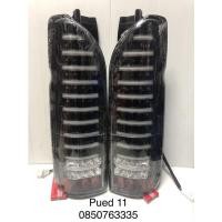 ราคา ไฟท้ายแต่ง รถตู้ โตโยต้าcommuter ลายวาเลนติ โคม led ปี 2005- 2018( สีดำใส) (11947741380)