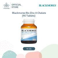 ราคา Blackmores Bio Zinc A Chelate (90 Tablets) ไบโอ ซิงค์ เอ คี เลต ผลิตภัณฑ์เสริมอาหาร (90 เม็ด) (41258255832)