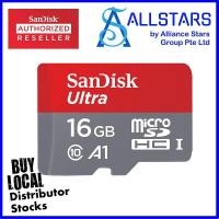 ราคา Sandisk 16GB SQUAR ULTRA A1 MICROSDHC MEMORY CARD / UHS-I / U1 / UP TO 100MB/S READ (SDSQUAR-0??G--gn6mn)-wrty 10YRS (29883250280)