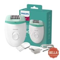 ราคา เครื่องกําจัดขน Satinelle Essential BRE224/00 (สีขาว + เขียวมะนาว) (43563700411)