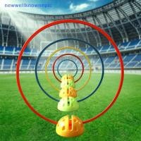 ราคา Newwellknownepic ฐานฉีดน้ำสำหรับฟุตบอล พร้อมเสาประตู ธง โลโก้บาร์ อุปกรณ์ฝึกซ้อม และป้าย.Marker Rod TH (41555590493)