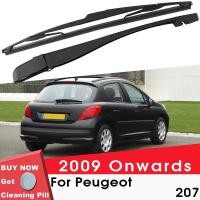 ราคา BEMOST รถด้านหลังกระจก Wiper Arm ใบมีดแปรงสําหรับ Peugeot 207 2009 wards Hatchback กระจกจัดแต่งทรงผมอัตโนมัติ (42365600911)