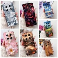 ราคา Huawei Nova 12i กรณี CTR-L81 Clear ความงามแมวน่ารักแฟชั่นดอกไม้ทาสีปกหลัง Huawei Nova12i เคสโทรศัพท์ CTR-AL20 (44215715543)