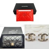 ราคา New Chanel earring , card holder (6983665637)