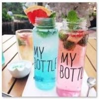 ราคา ขวดน้ำ ขวดน้ำPP My bottle กระบอกใส่น้ำดื่ม พลาสติกอย่างดี พกพาสะดวก ขนาด 500 ml. (14014262344)
