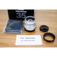 ราคา เลนส์ Fuji 35 f2 สีเงิน (4206693962)
