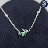 ราคา สร้อยข้อมือใบไม้ประดับเพชร ทองคำแท้ 9K (29592000639)