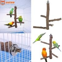 ราคา Sutee คอนนก แบบไม้ อุปกรณ์เสริม สําหรับกรงนกแก้ว (25604740363)