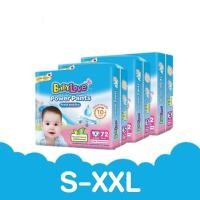 ราคา แพมเพิส เบบี้เลิฟ BabyLove Power Pants เบบี้เลิฟสีฟ้า ผ้าอ้อมเด็ก พาวเวอร์แพ้นท์ [ ยกลัง 3 แพ็ค ] (13649362785)