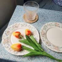 ราคา จานฝรั่งเศสลายวินเทจ (3734934187)