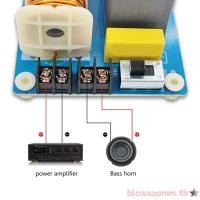 ราคา Bloss 1200W Crossover ความถี่ Divider Bass ซับวูฟเฟอร์ HiFi Component ลําโพงกรอง (29730505536)