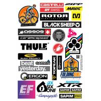 ราคา 30 ชิ้นสติกเกอร์ขี่จักรยาน MTB จักรยานเสือหมอบ stiker basikal สติกเกอร์จักรยานจักรยานเสือภูเขา (22968898098)