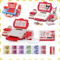 ราคา แคชเชียร์ของเล่น พร้อมเครื่องคิดเลข มีไฟมีเสียง เครื่องคิดเงิน แคชเชียร์เด็ก ของขวัญสำหรับเด็ก (27516237910)