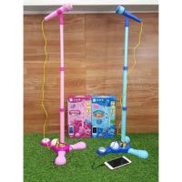 ราคา TOY 2 KIDS ไมค์ร้องเพลงเด็ก ต่อMP3ได้ มีไฟกระพริบ ปรับสูงต่ำได้ ไมค์เด็ก ไมโครโฟนเด็ก (17611022146)