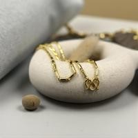 ราคา สร้อยคอแท่งกลม 2 สลึง 18 นิ้ว ทองปลอม 100% งานทองเหลือง ชุบทองคำแท้ 24 k (43911589118)