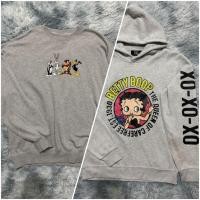 ราคา เสื้อกันหนาวมือสอง BettyBoop❌looney tunes (40470434791)