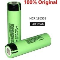 ราคา Panasonic ถ่านชาร์จแท้ Rechargable Battery 3400mAh NCR18650B 4.9A 3.7V 18650 Li-ion ราคาต่อ1ก้อน ซื้อ2 แถมกล่องฟรี (3274160489)