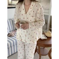 ราคา Cherrya ชุดนอนมัสลินผ้าฝ้าย eumjevile (29556199252)