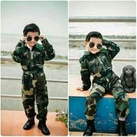 ราคา ชุดทหารพลางชุดหมีสุดเท่ ชุดทหารเด็ก ชุดหมีลายทหาร (1493969067)