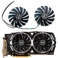 ราคา เหมาะสําหรับ MSI Geforce GTX 1080TI 1080 1070TI 1070 1060 เกราะกราฟิกการ์ด 95 มม.PLD10010S12HH GTX 1060 เกราะ GPU พัดลม (27735223752)