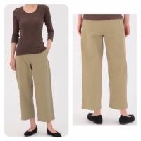 ราคา Muji กางเกงผ้าคอตตอนสีกากี S.M เอว 29-30 สะโพก 38 ยาว 36 สภาพใหม่มากค่ะ (8247018760)