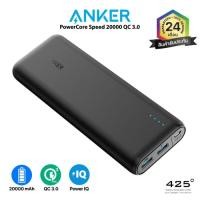 ราคา ANKER POWERCORE SPEED 20000 POWER BANK (20000 MAH | QC3.0 | PIQ) (8872932213)