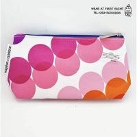 ราคา กระเป๋าเครื่องสำอาง Clinique x Kapuitza กระเป๋าผ้า ลายวงกลม สีสันสดใส ของแท้ - สินค้าใหม่ (3067574018)