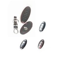 ราคา หุ้มกุญแจ รถยนต์ ( แบบหนัง ตัวรีโมท ) รถ Nissan Navara NP-300 / March / Note / Juke / Kick e-power-20 / Almera - 20 (3741230287)