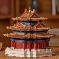 ราคา บล็อกตัวต่อเมืองต้องห้ามเมืองต้องห้ามป้อมปืนจีนโบราณร่องและเดือยก่อสร้างยากและขนาดใหญ่ประกอบของเล่น (24534519458)