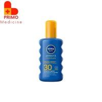 ราคา พร้อมส่ง Nivea Sun Protect & Moisture SPF30 spray 200ml (42164366561)