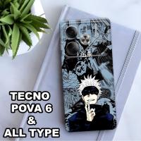 ราคา AC2/Softcase Procamera ยางยืดหยุ่นสําหรับ HP TECNO POVA 6 / POVA 6 Pro 2024 ล่าสุด Jujutsu Kaisen Anime Motif / เคส HP ซิลิคอน Tpu (41722083067)