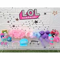 ราคา Lot3. ชุดLOLขนาด8เซน/วิกLOL/ของเล่น LOL Surpriseมือสองของแท้ คะ (กรุณาเลือกคะ) (27654352089)