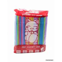 ราคา หลอดงอคละสี ตราLUCKY CAT 8 มม. (3514273052)