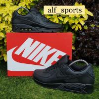 ราคา ❤ BNWB & Authentic Nike ® Air Max 90 LTR "Triple Black" Trainers UK Size 9 EU 44 (40803816502)
