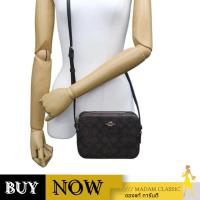 ราคา Coach กระเป๋าสะพายข้าง 91677 MINI CAMERA BAG IN SIGNATURE CANVAS(IMAA8) BY:Madamclassic (27925587657)