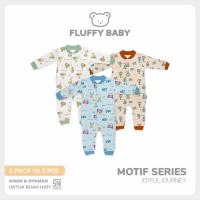 ราคา FLUFFY จั๊มสูท MOTIF (แพ็ค 3 ตัว) KDS JFJ SML (25109908505)